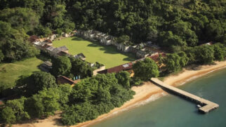 O Parque da Ilha Anchieta foi criado em 1977 e tem uma área de 828 hectares