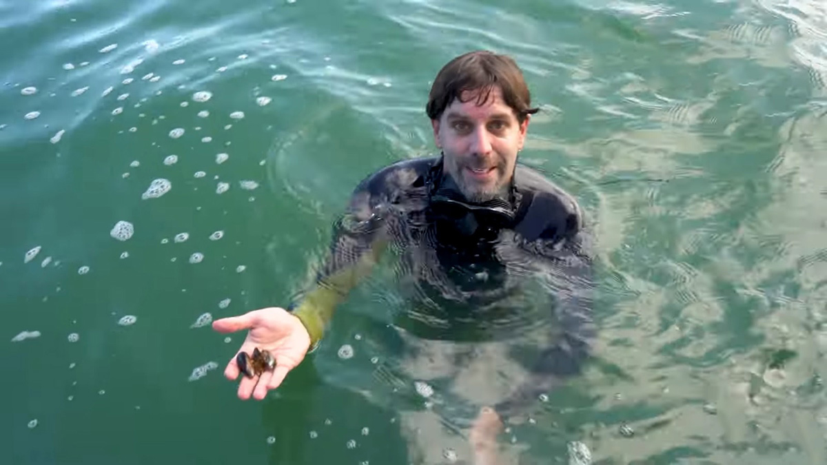 No vídeo, o problema é relatado pelo biólogo Camilo Dias Seabra