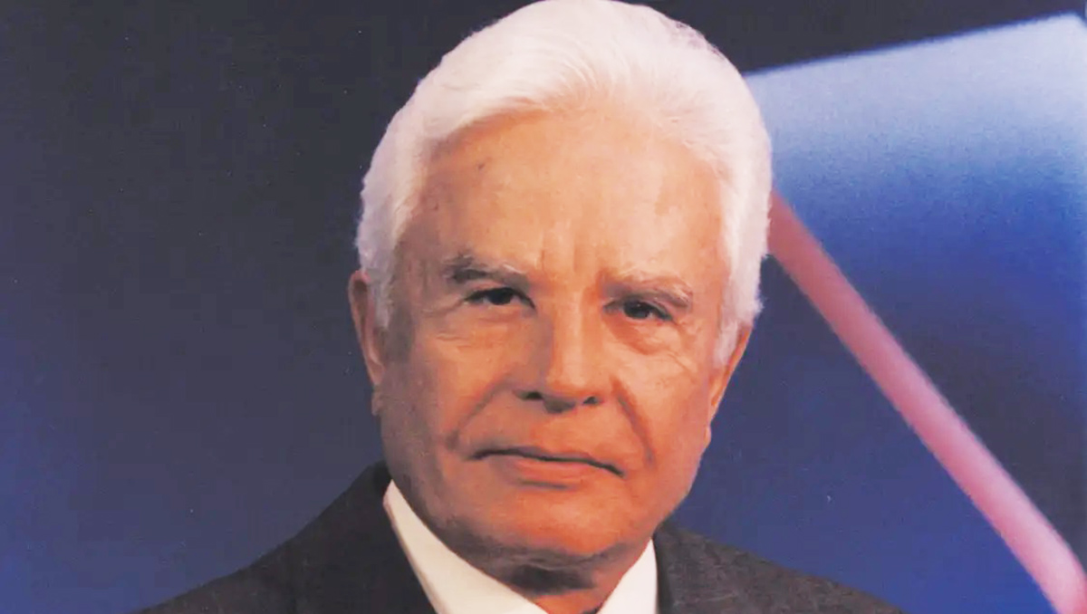 Cid Moreira nasceu em Taubaté, no Vale do Paraíba, em 1927