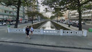 O primeiro canal inaugurado em Santos foi o Canal 1, em 1907