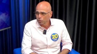 O prefeito eleito de Guarujá, Farid Madi, em entrevista ao Diário do Litoral