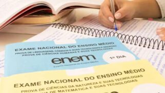 Os participantes se preparam para enfrentar um dos principais exames do país