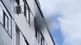 Incêndio em cômodo de apartamento em São Vicente