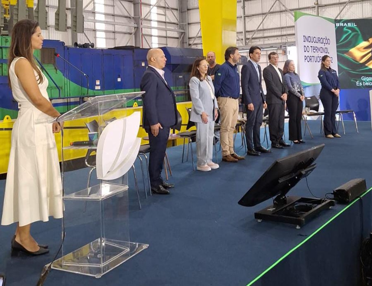 Ministro de Portos e Aeroportos, Silvio Costa Filho, participa de inauguração