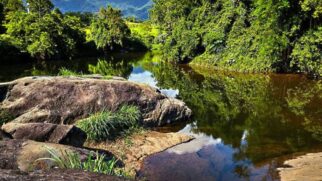 Itariri, que está a apenas 52 metros de altitude em relação ao nível do mar