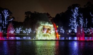 Show de Luzes no Lago acontecerá no próximo dia 30 de novembro