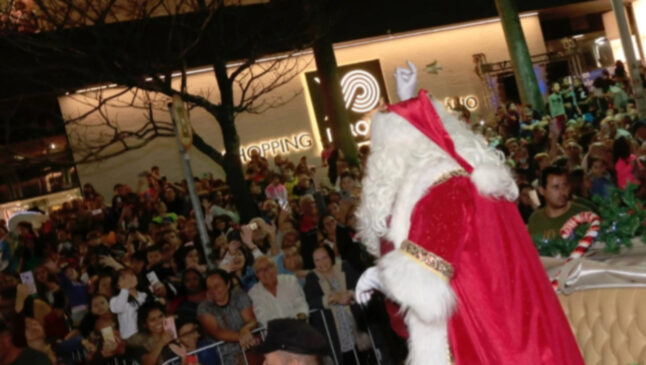 O ponto alto da apresentação será a chegada do Papai Noel ao Shopping