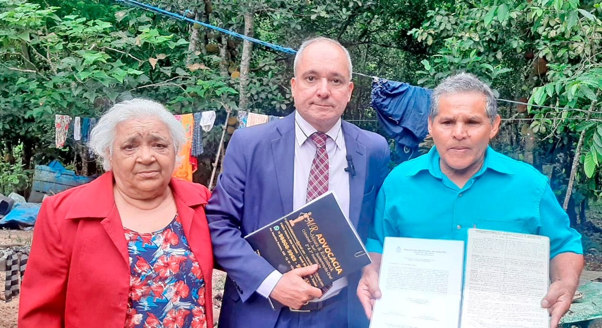 Com advogado e documentos em mãos, casal de Pilões garante que nunca foi invasor de terra