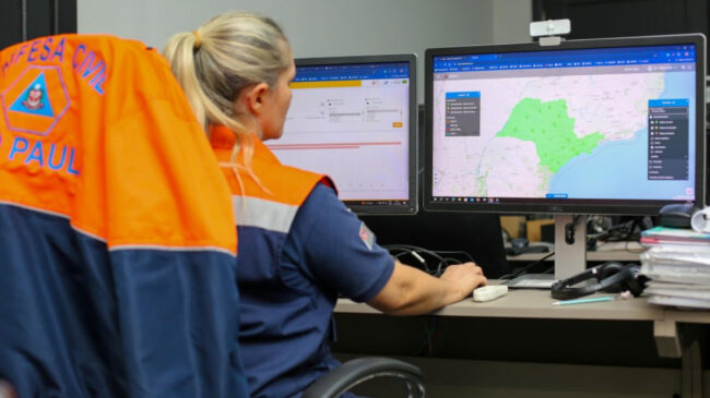 As precipitações estão previstas entre os dias 24 e 27 de dezembro