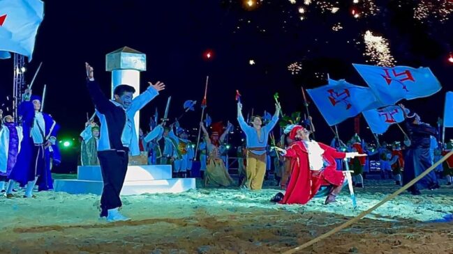 O evento celebra a fundação da Primeira Cidade do Brasil, em 1532