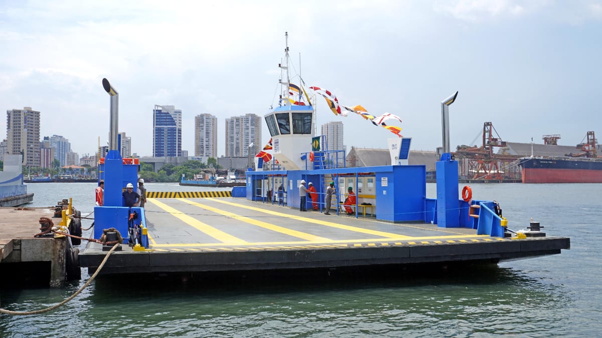 Nona embarcação foi entregue nesta segunda-feira (2)