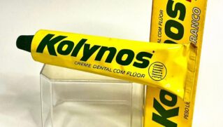 O famoso creme dental Kolynos, amado no Brasil e febre nos anos 90
