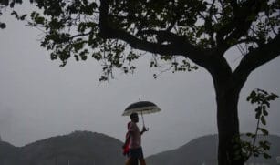Chuvas fortes permanecem pelo menos até quarta