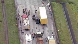 Engavetamento trava o trecho Sul do Rodoanel em São Paulo na tarde desta terça-feira (7/1)