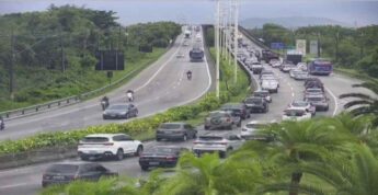 No Sistema Anchieta-Imigrantes, está em vigor a Operação 2x8, que prioriza a subida em direção a São Paulo