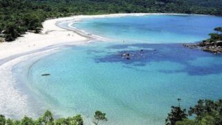 A trilha oferece uma vista panorâmica de tirar o fôlego