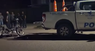 Polícia argentina fez perícia no local do acidente