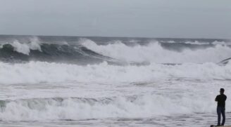 Primeira frente fria de 2025 chega ao litoral de SP nesse final de semana