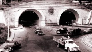 A construção do túnel teve início em 22 de dezembro de 1949