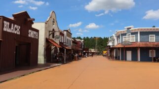 Wild West é uma área totalmente imersiva