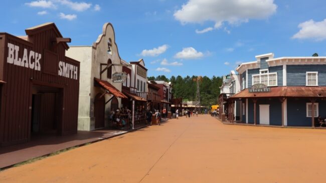 Wild West é uma área totalmente imersiva