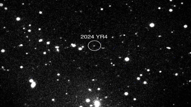Os cientistas estão monitorando atentamente o 2024 YR4
