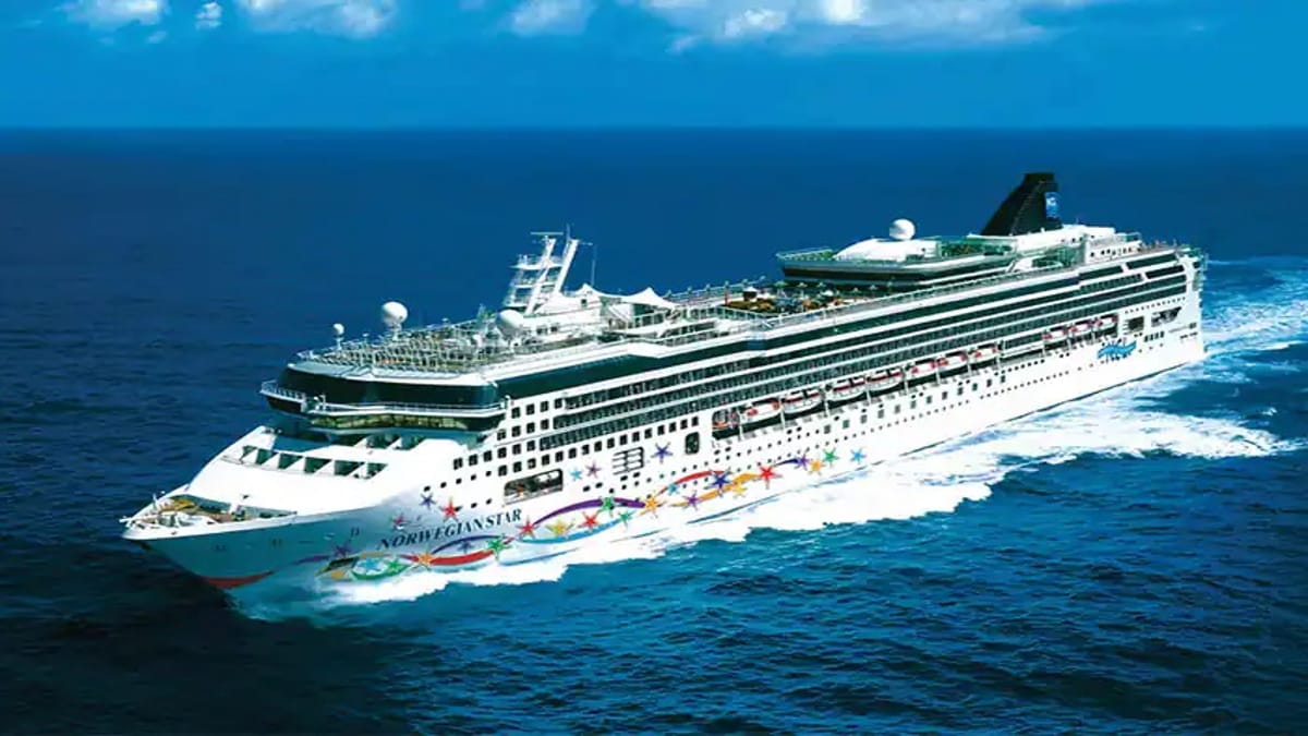 Cruzeiro Norwegian Star estava previsto para passar pelo Porto de Santos