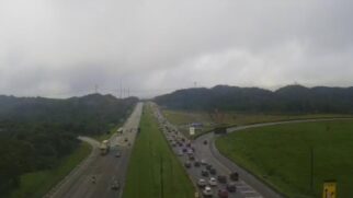 Está bloqueada a alça da Anchieta no km 40 Norte com acesso à Interligação Planalto