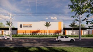 O local conta com 3000 m² de Área Bruta Locável (ABL) e estrutura para 46 operações comerciais