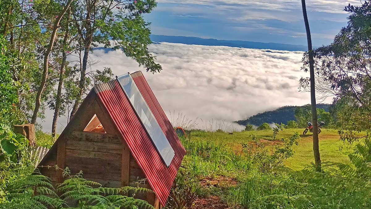 A Serra do Manecão está atraindo visitantes de diversos lugares do estado, principalmente da Baixada Santista / Divulgação