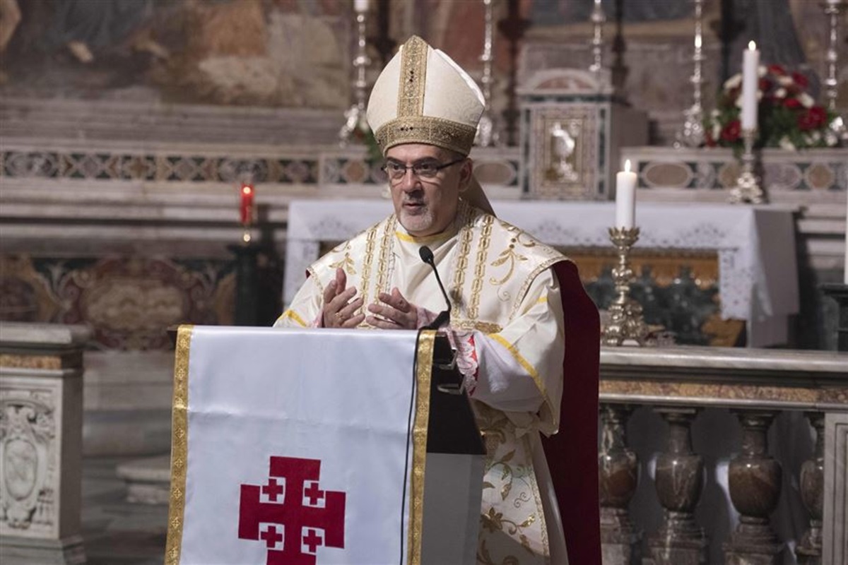 Cardeal Pierbattista Pizzaballa é do Patriarcado Latino de Jerusalém (Divulgação)