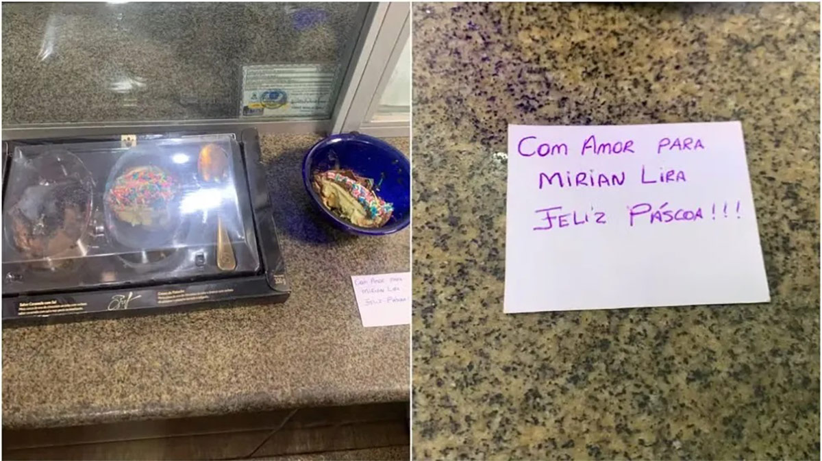 O ovo foi entregue à mãe do menino morto