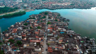 O bairro São Manoel, em Santos, foi contemplado no Periferia Viva do Governo Luiz Inácio Lula da Silva