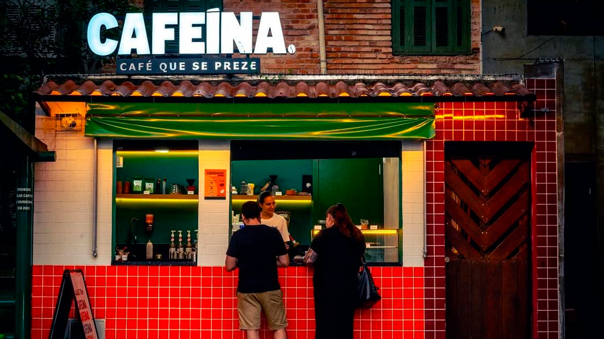Divulgação - Inaugurada em 2024, a cafeteria O Cafeína é uma excelente opção para os amantes de café em Santos