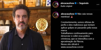 Alê Costa, dono da Cacau Show, alerta sobre golpes na Páscoa