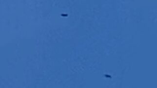 Vídeo mostra dois objetos não identificados sobrevoando o céu da cidade de Uruana de Minas