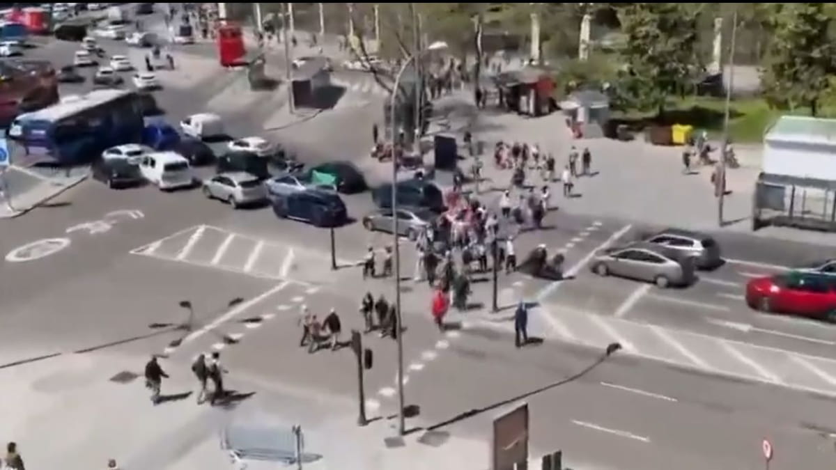 A cidade de Madri está com registros de falta de energia