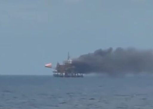 Plataforma de petróleo na Bacia de Campos aconteceu na manhã desta segunda-feira (21)