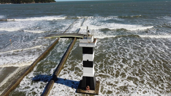 O nível do mar deve atingir 1,5m na Baía de Santos e 1,8m no estuário