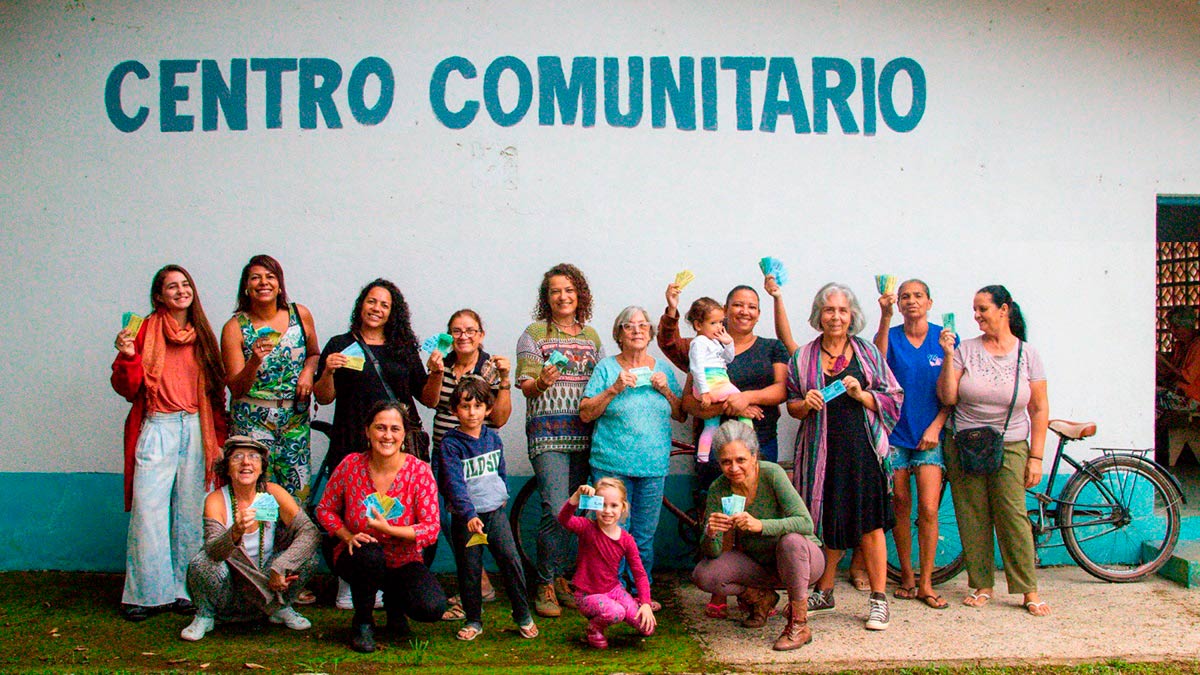 O projeto é idealizado por um grupo de oito mulheres, moradoras no Guaraú, em Peruíbe