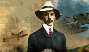 Alberto Santos Dumont, um dos nomes mais notáveis da história mundial