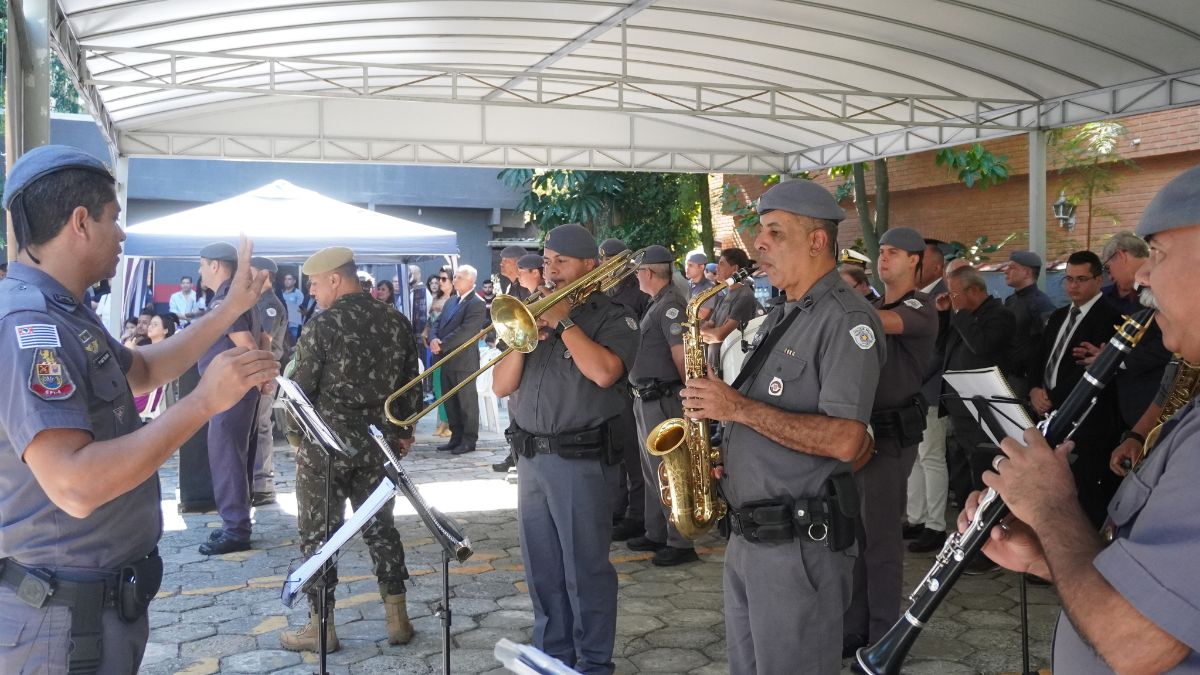 Batalhão celebrou trajetória com homenagens e presença de autoridades da Baixada Santista e Vale do Ribeira / Crédito: Renan Lousada/Diário do Litoral