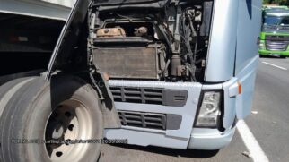 A ocorrência contou com o apoio da Polícia Rodoviária e de outras autoridades competentes