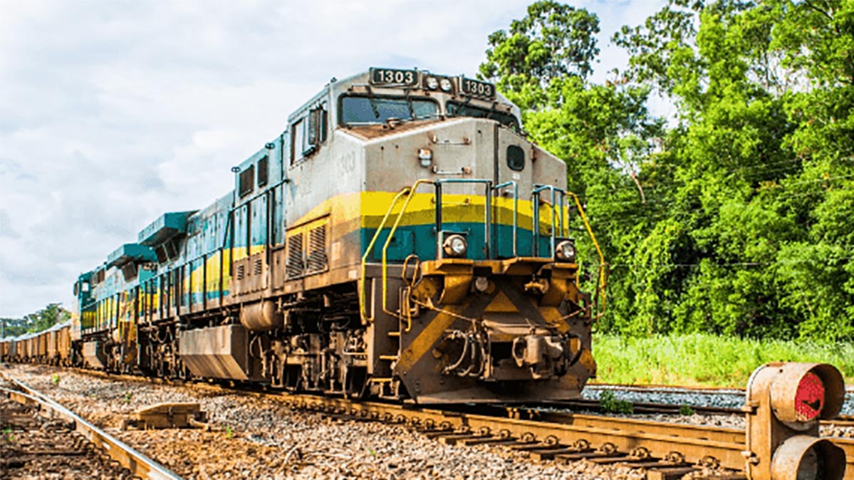 Trem operado pela Vale S.A.