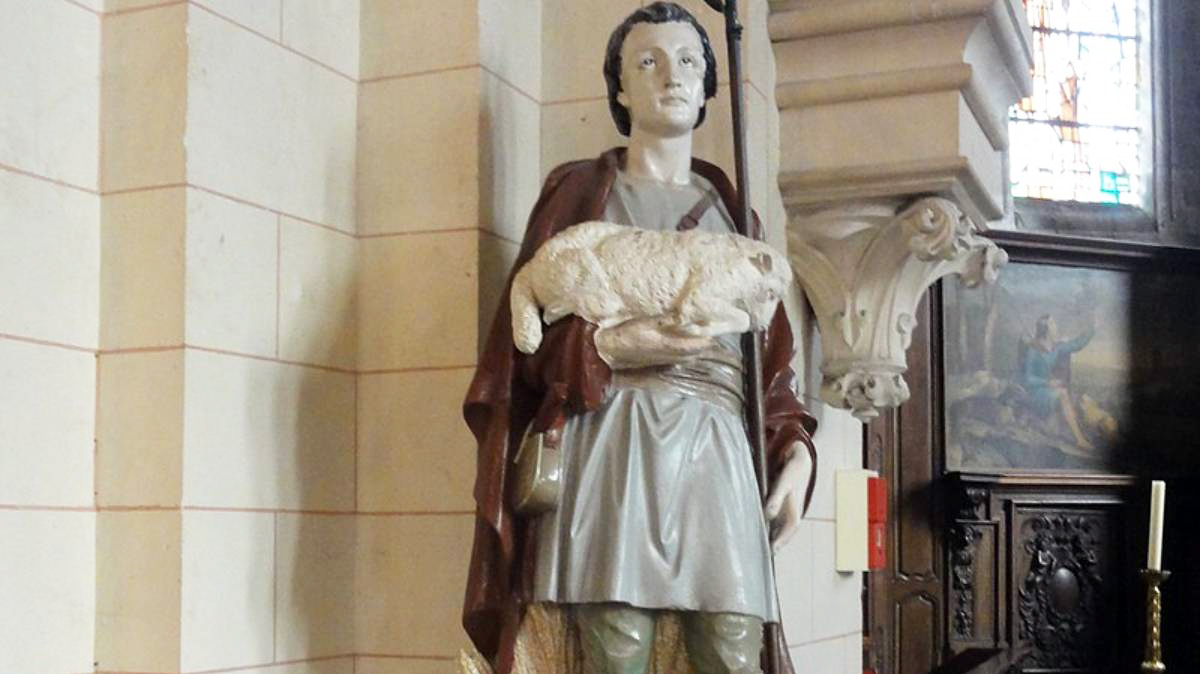 Dedicado à caridade, Drogo começou a ser associado com fenômenos sobrenaturais