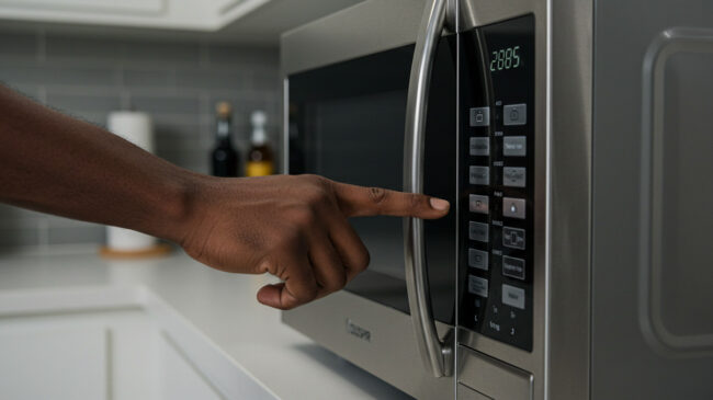 Isso acontece porque, ao esquentar, muitas vezes o micro-ondas afeta a textura e o sabor dos alimentos