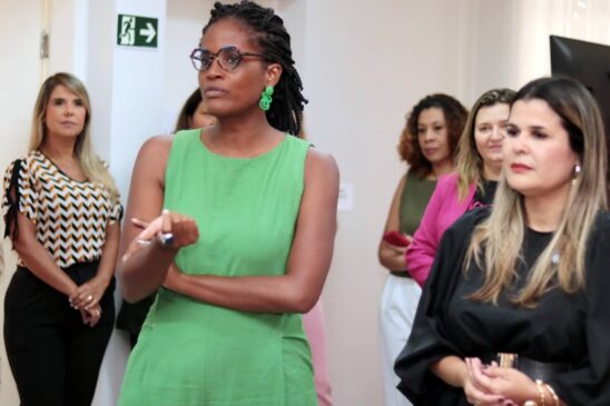 Passagem da filósofa Djamila Ribeiro pela Casa da Mulher aconteceu no contexto das gravações de um documentário