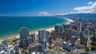 Praia Grande oferece uma diversidade de praias que agradam a todos os perfis de visitantes
