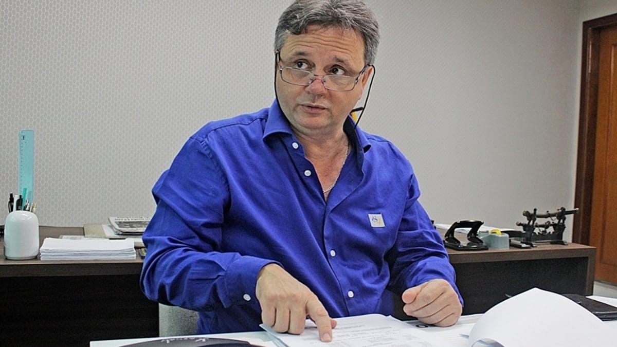 Presidente do Sindicato dos Servidores Estatutários Municipais de Santos, Fábio Pimentel