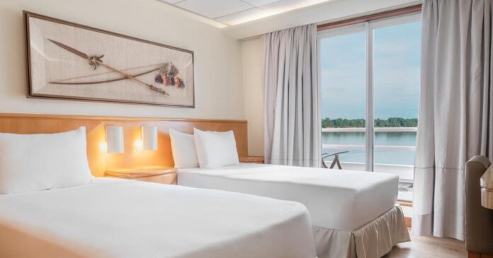 O super barco Iberostar recebe o apelido de resort flutuante